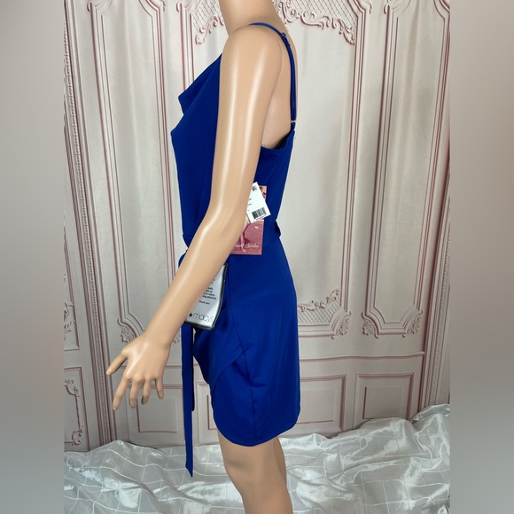 Emerald Sundae Juniors' Tie-Waist Bodycon Dress MSRP $49 Size LARGE - Picture 8 of 16